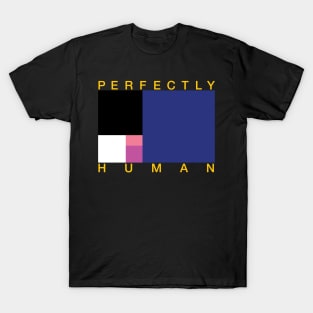 Perfectly Human - Genderfluid Pride Flag T-Shirt